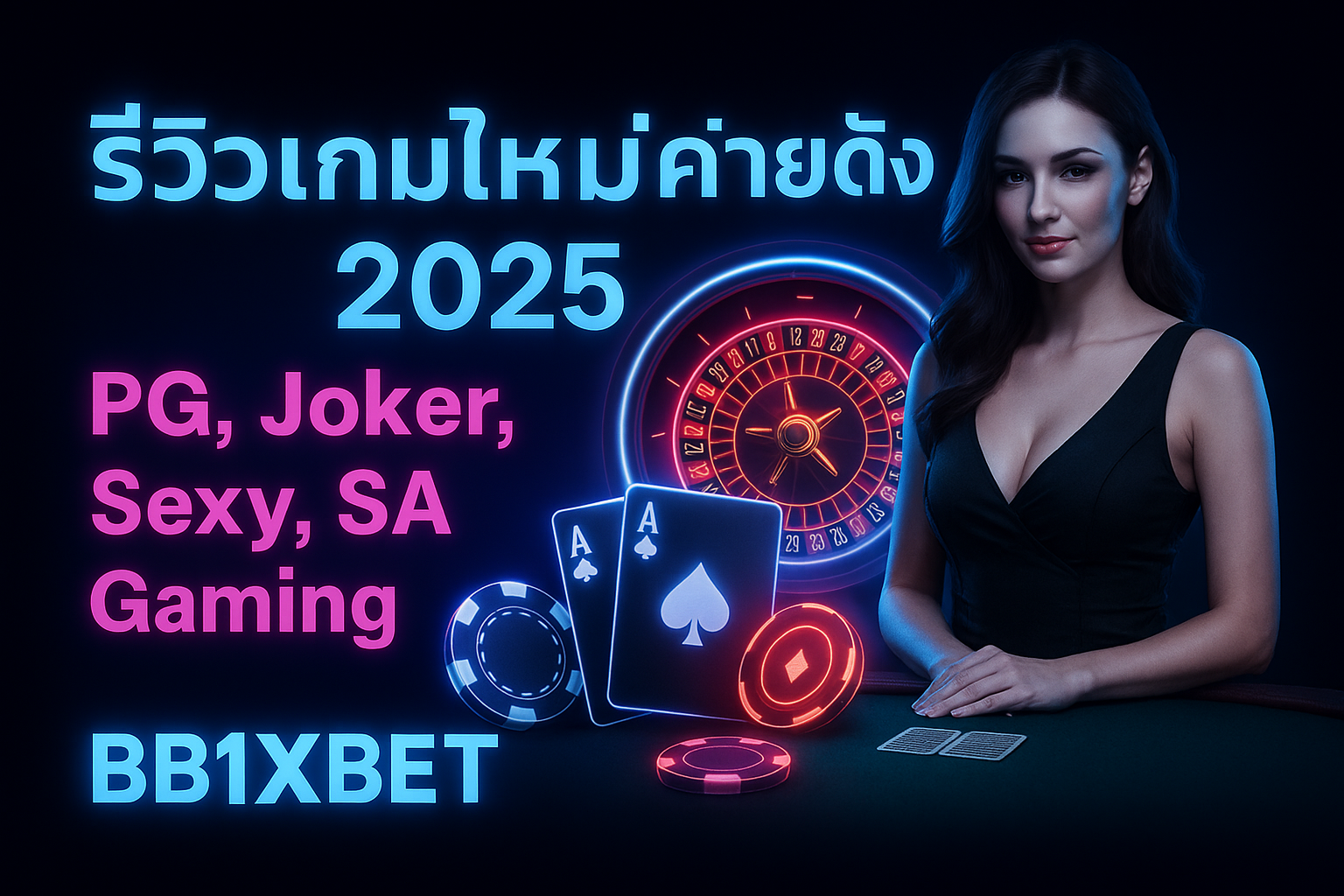 รีวิวเกมใหม่ PG Joker Sexy SA Gaming